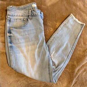 C&C California Women's Light Blue Skinny Jeans